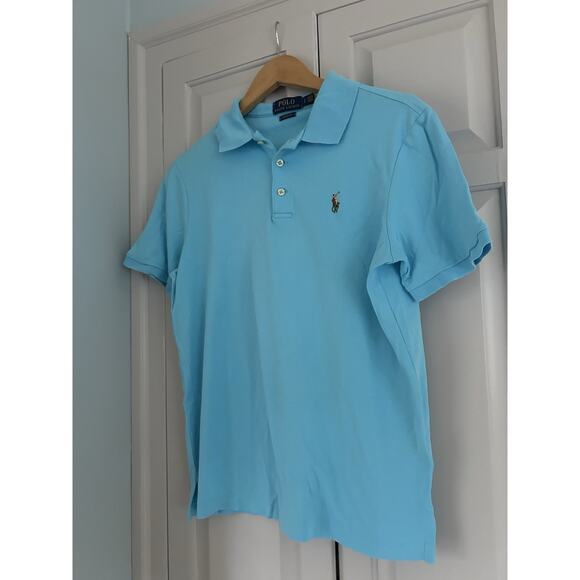 Polo Ralph Lauren Other - Polo Ralph Lauren Polo Shirt Mens Small Blue Pima Soft Touch Pony Logo